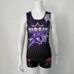 High Elasticity Practice Cheerleader Lyrical Dance Costume Girls