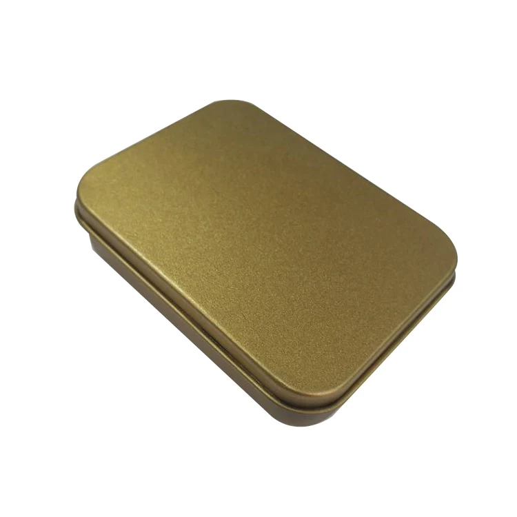 Wholesale Stackable Chinese Green Tea Caddy Food Packing Tin Box For Candle