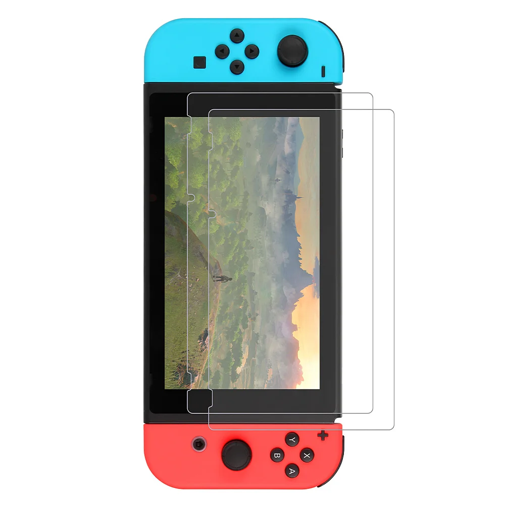 
9H Protective Tempered Glass Screen Protector Film Cover For Nintendo Switch NS Accessories 