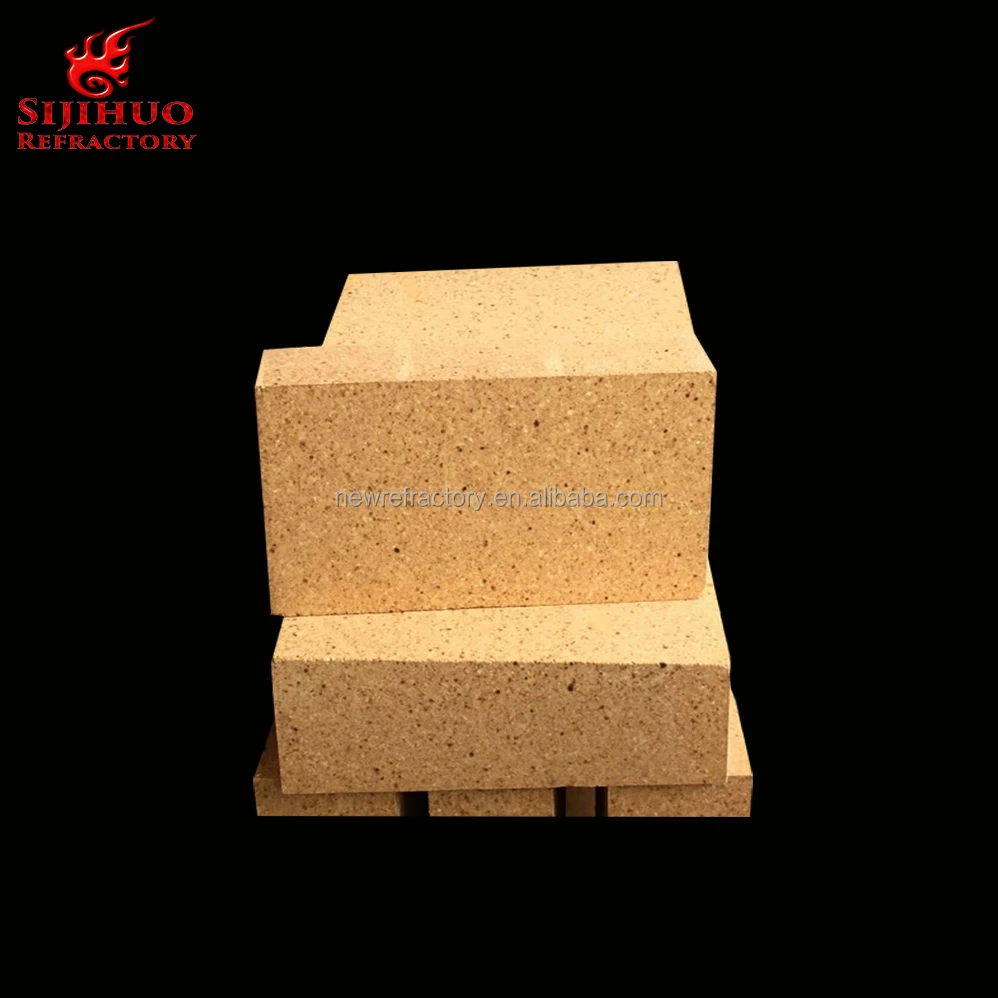 2017 высококачественные огнеупорные кирпичи Sijihuo желтые промышленные печи цены на мини-кирпичный завод 38-55%
