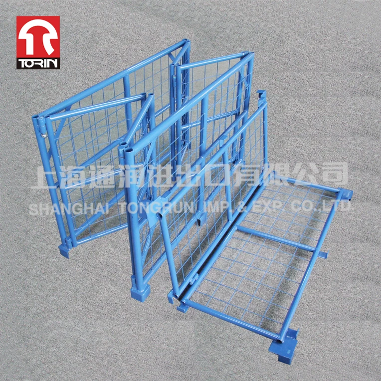 Torin SWK3070 Folding tray fence wire mesh pallet container metal pallet