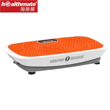 remote control 3D vibration plate two motors exercise machine and legra hand massage machine bundle with elastic ropes