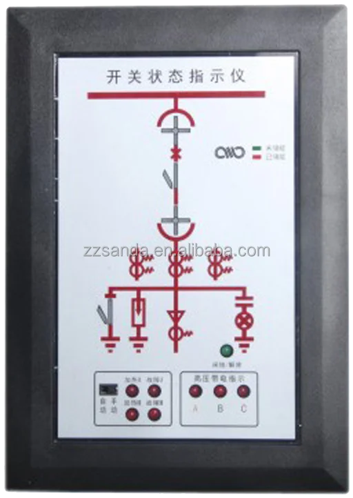 Оборудование для Распределения электроэнергии Переключатель Индикатор Состояния в Центре Кабинета