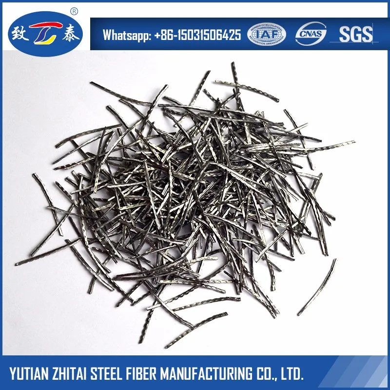 High Quality Real Estate Stainless Steel Concrete Fibers For Construction From Factory