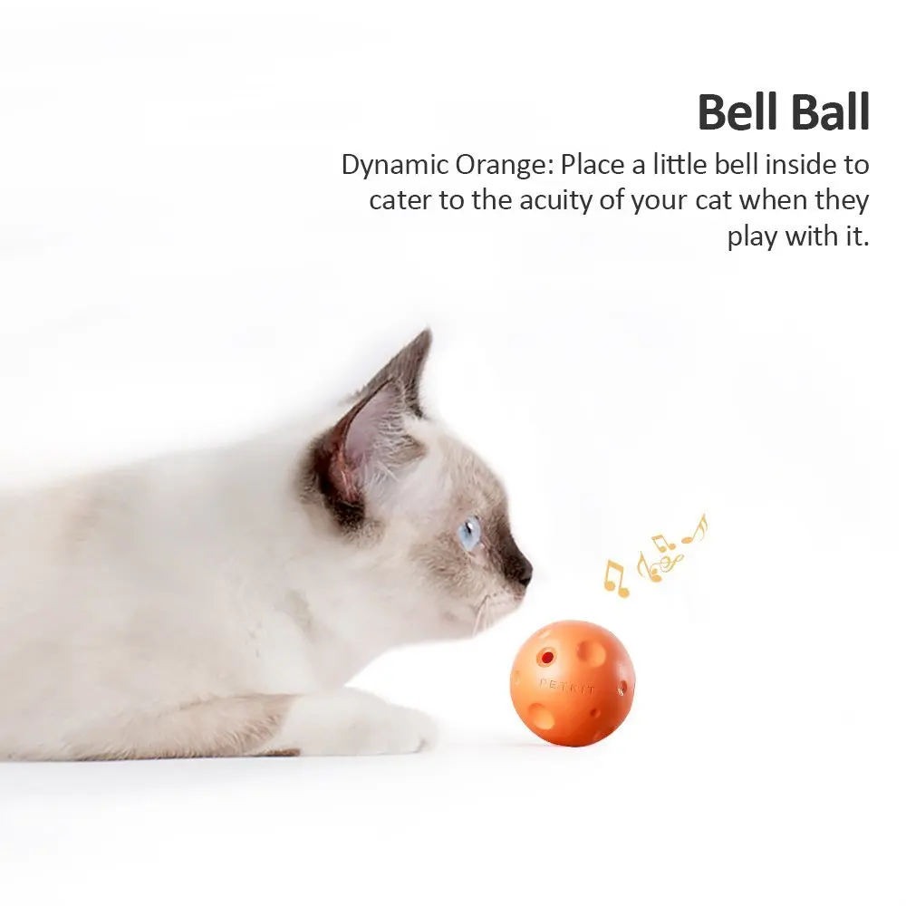 PETKIT Cat Toy Cat Scratcher with track,catnip and bell ball attractive to cats