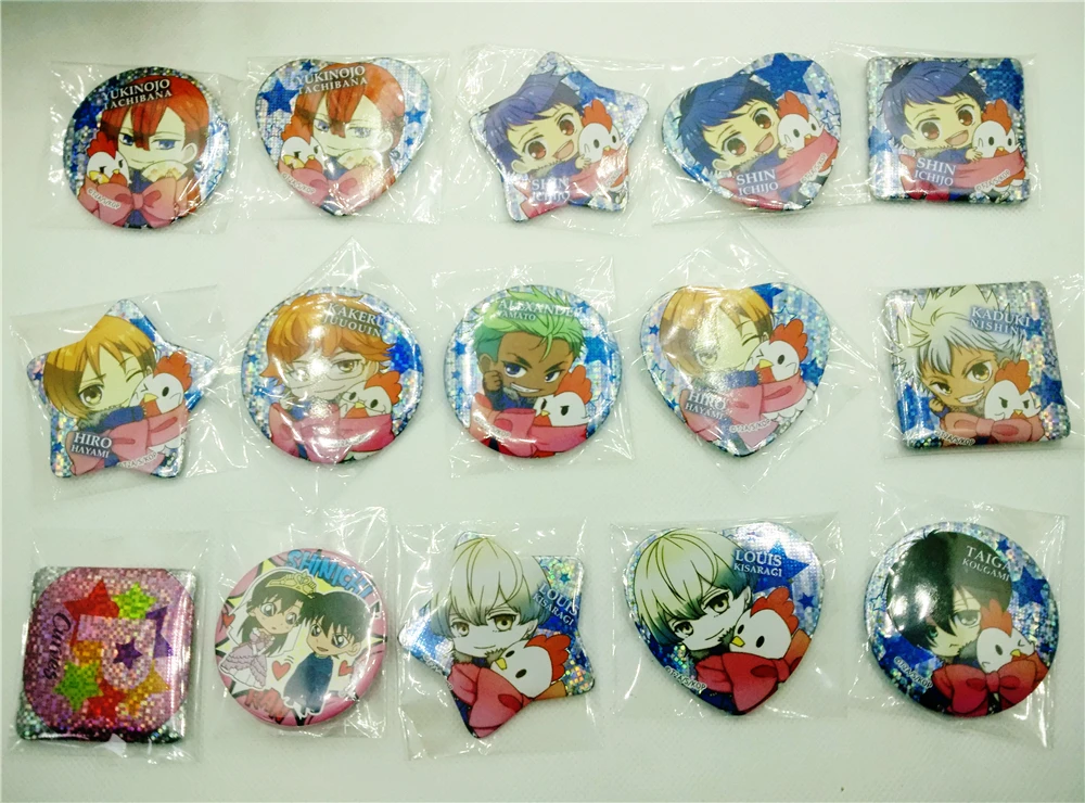 Offset Print CustomTin Metal Pin Button Badge