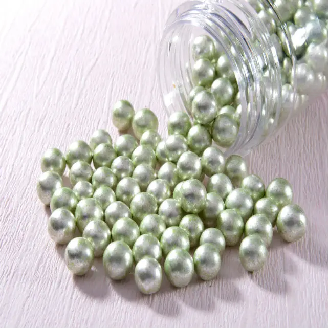 
 Жемчужины из съедобного сахара  