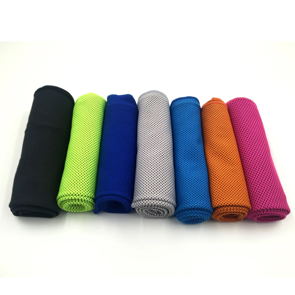 New hot sale portable pure color soft and quick dry microfiber instant cooling towel for sport