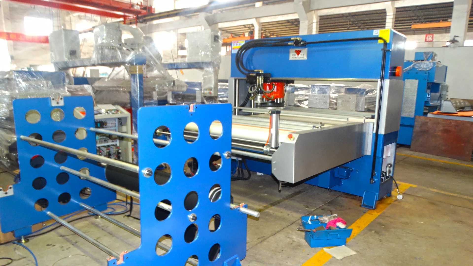 Fully Automatic Travelling Rotary Head Cutting Machine