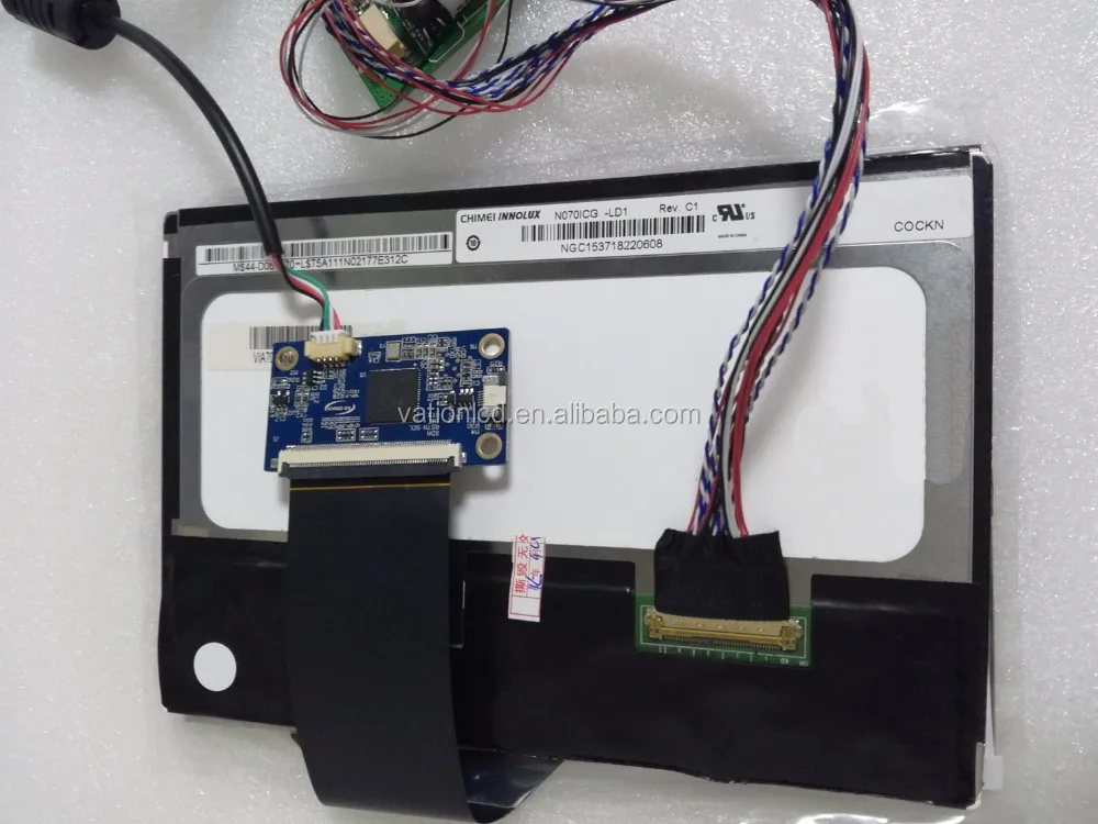 7 inch 1280x800 LVDS screen and VGA/AV board and CPT capacitive touch kit