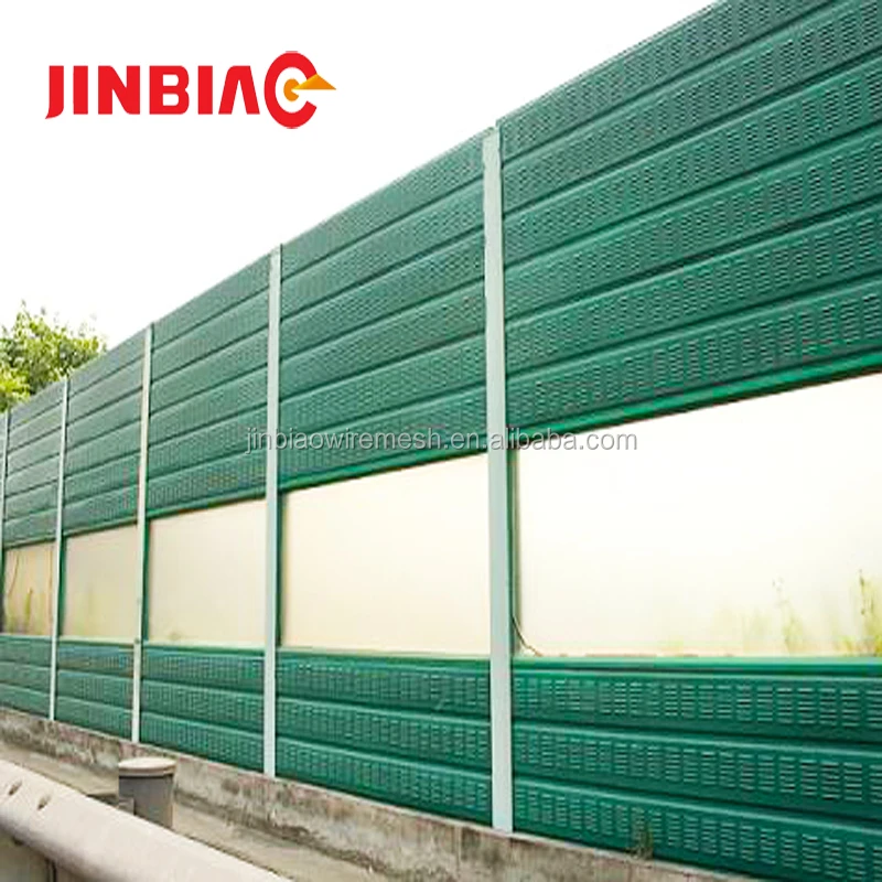 Noise Barrier That Make Acoustic Shadow Alternative to Concrete Sound Barrier / sound wall decoration sound absorbing wall