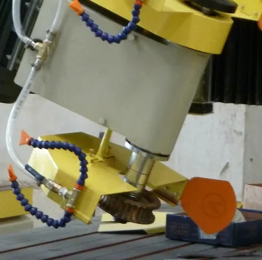 CNC shaped stone cutting machine series stone polishing machine