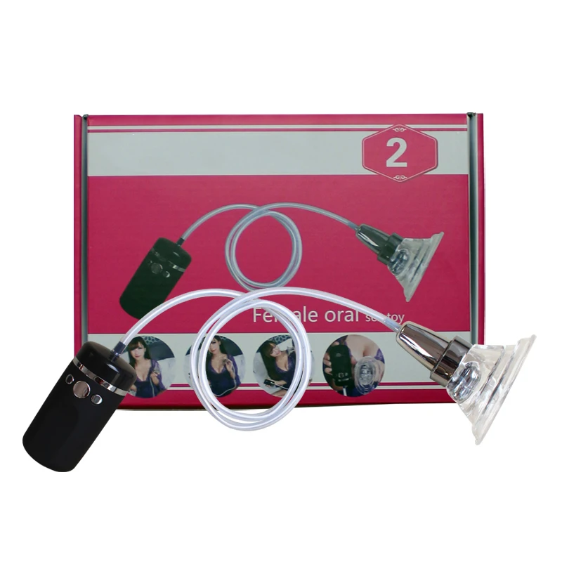 Upgraded sex toys for couples vagina/boobs stimulation by electric vacuum pump rechargeable oral sex device