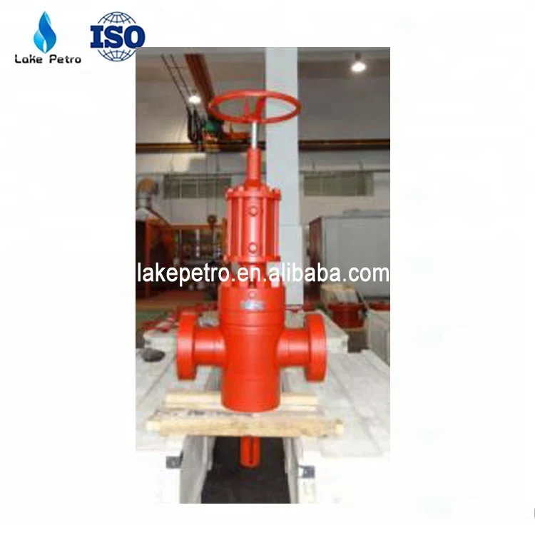 
7 1/16 FC flange type hydraulic gate valve with balance stem 