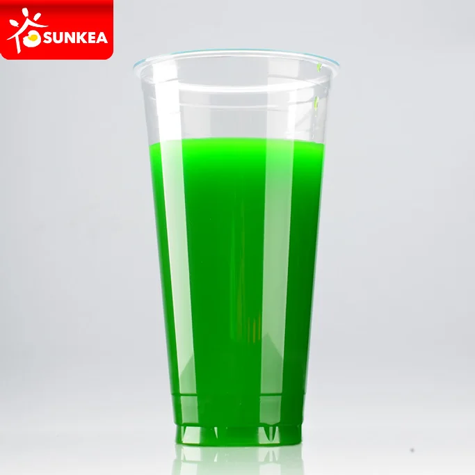 
Juice coffee slush smoothie cups with lid and straw 