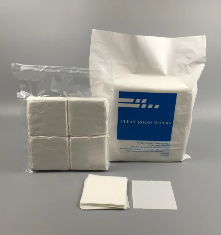 4X4 одноразовая ткань из микрофибры без ворса для очистки стекла мобильного телефона