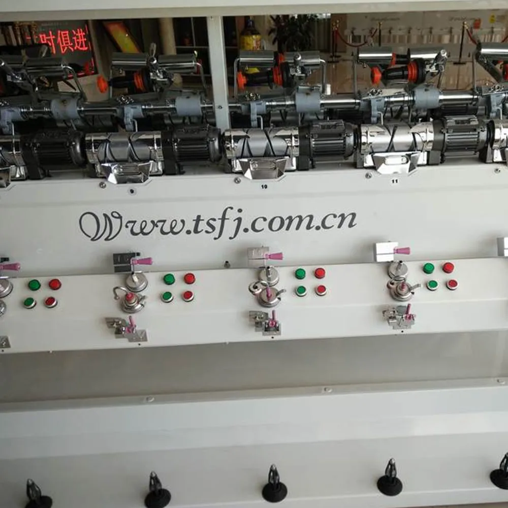 high speed grooved drum cone spindle winder / winding machine supplier