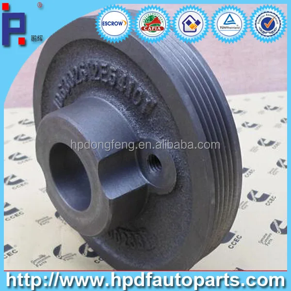 High performance CCEC diesel engine part alternator V belt pulley FOR K19 ENGINE 3002331