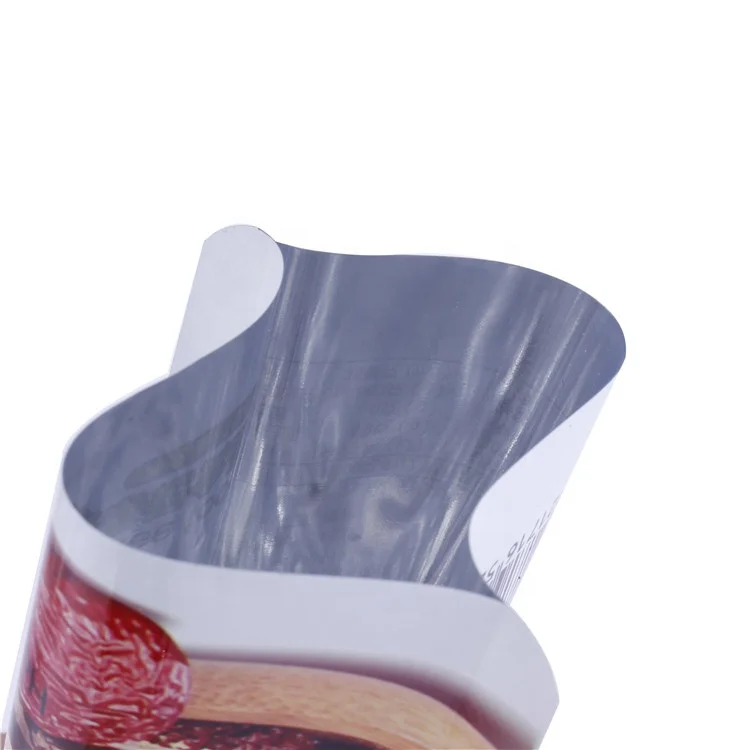 Custom Print Plastic 3 Side Seal Food Package Vacuum Bag for Banana/Red Dates Chips