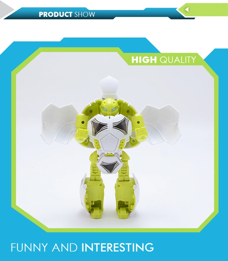 2017 Новые низкие китай цена футбол трансформируемые diy робот для детей