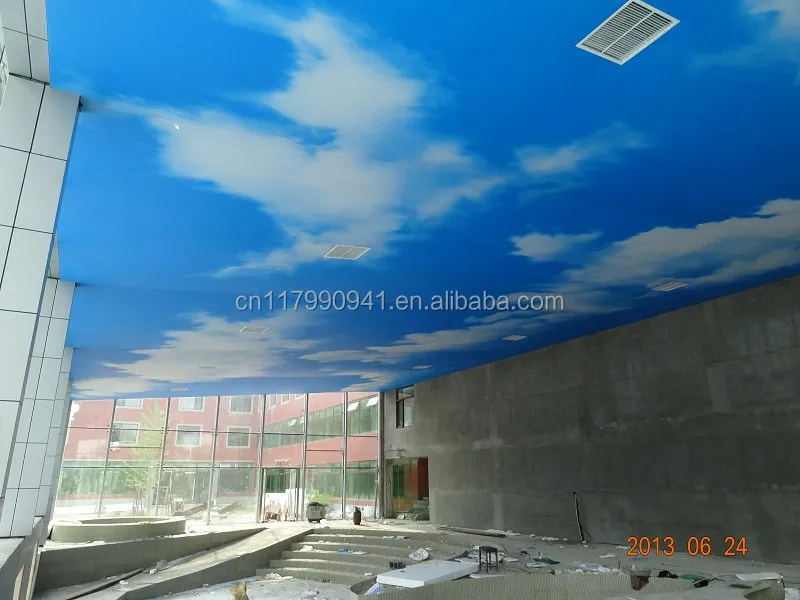 Новая УФ Звездная печатная светозащитная Прозрачная мягкая ПВХ стрейчевая потолочная пленка