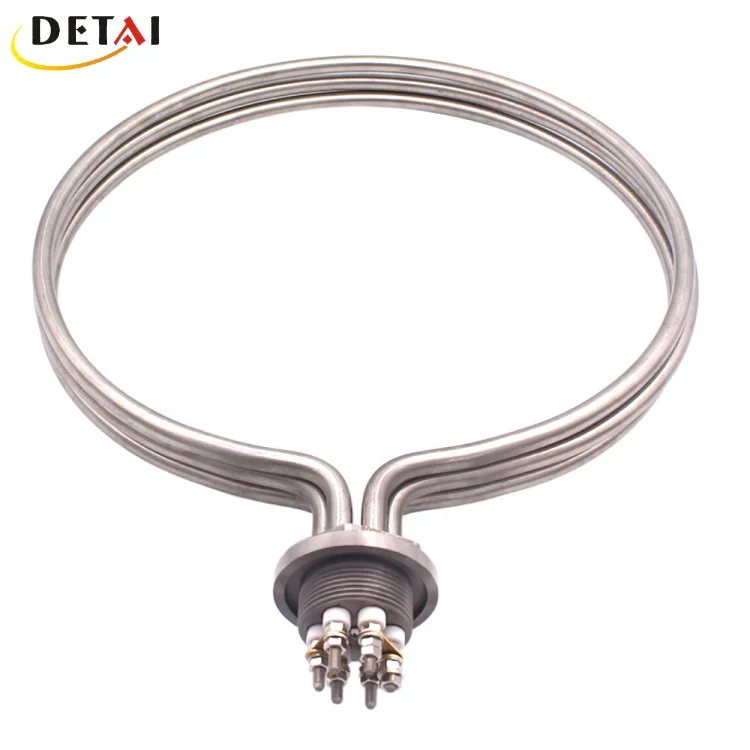 Нагревательный элемент для погружной воды круглого типа с низкой плотностью 230 В 15000 Вт SUS316