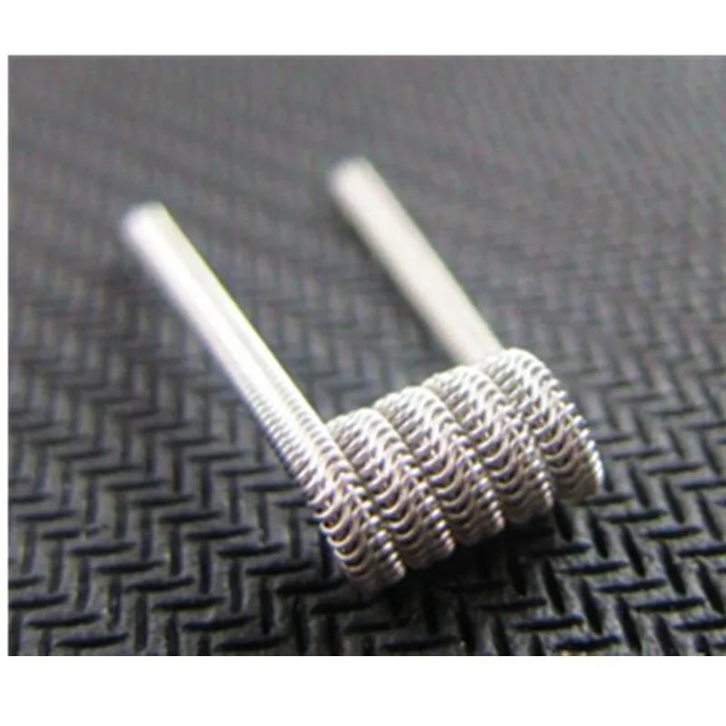  Ni 90 SS 316L clapперехват Alien V2 Тройная витая катушка для вейпа clapton Wave Flat PAPALLEL CLAPTON