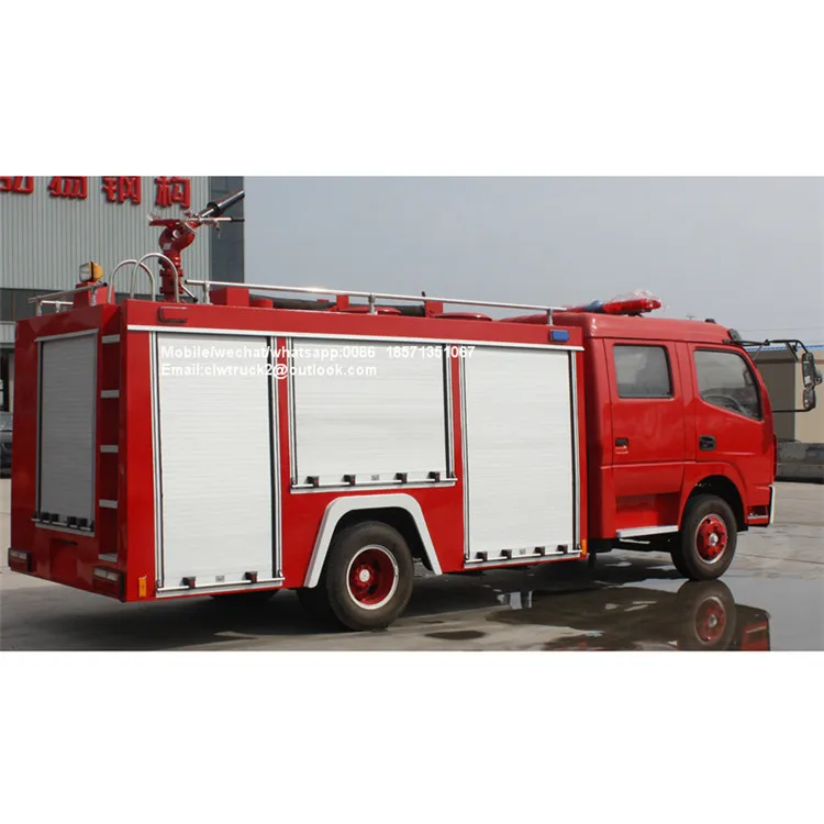 DongFeng 4*2 airport fire truck/standard fire truck dimensions/fire truck specifications