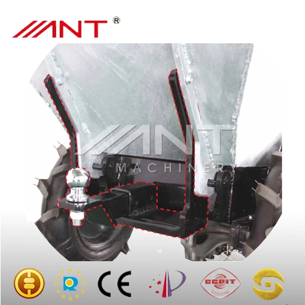 BY300 engineering construction machinery ce mini dumper crawler concrete dumper