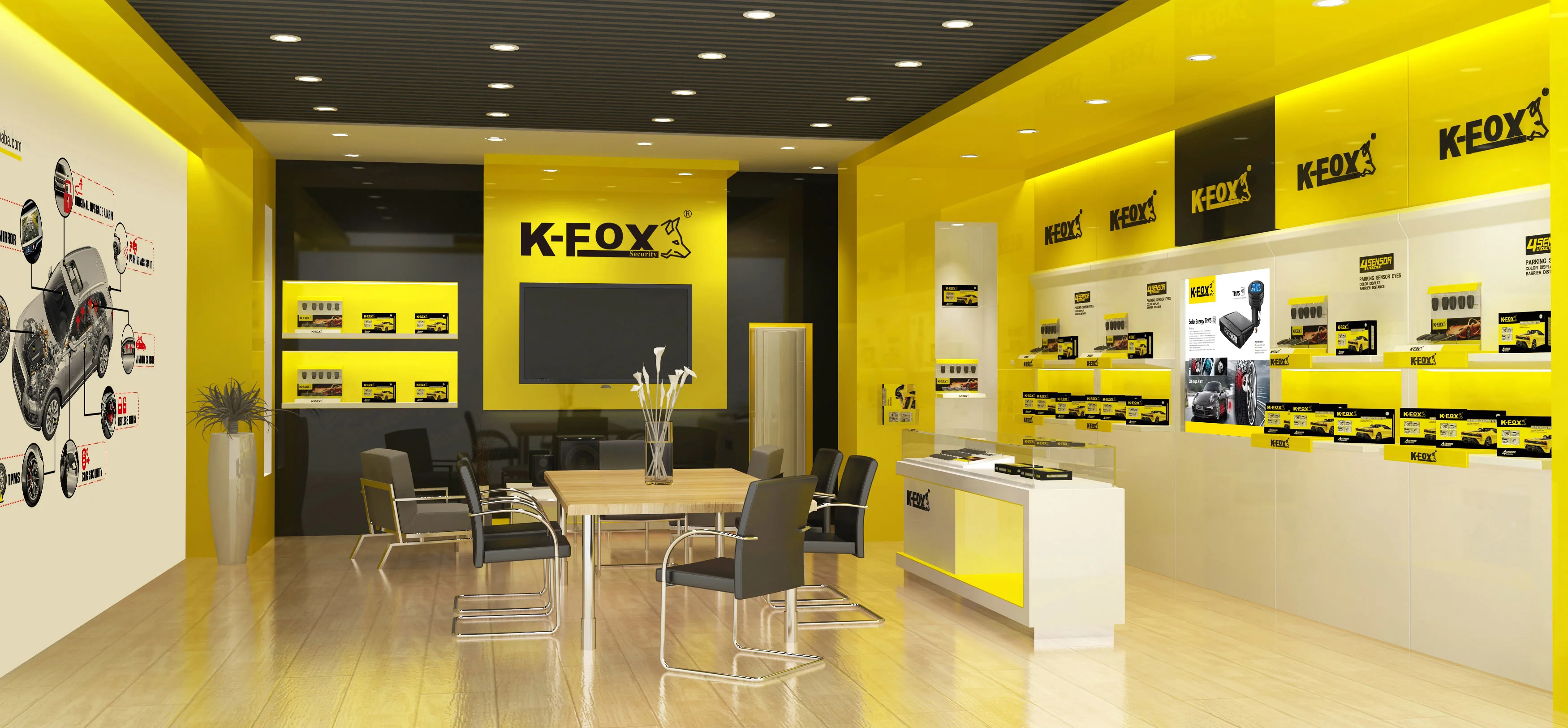 New one way car alarm remote control keyless entry system transmitter