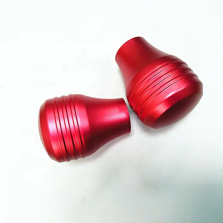 Custom Processing orange handle custom auto handbrake handle CNC turning machining