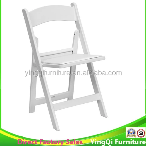 Wholesale Wedding White Wimbledon Resin Folding Outdoor Gladiator Plastic Chairs