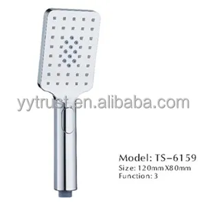 Кнопка серебро прямоугольник душ наборы для ванной