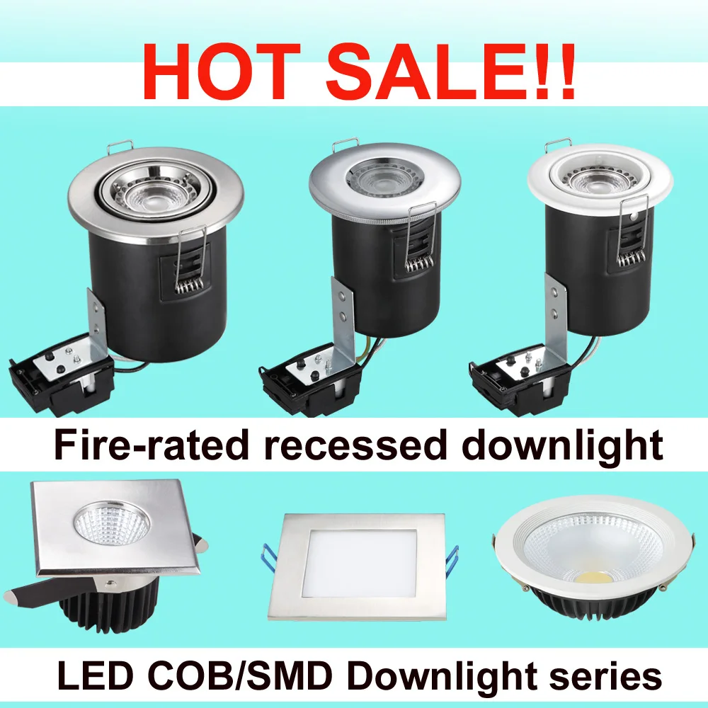 
GU10 MR16 75mm square iron led downlight parts indoor ceiling light inserts fitting 