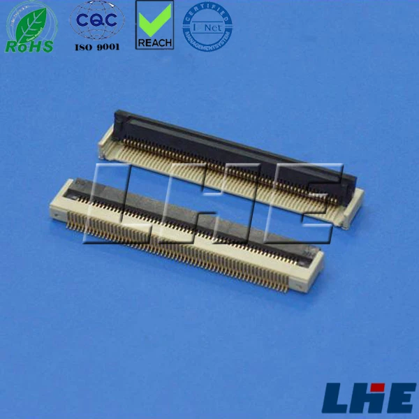 replacement for notebook ffc fpc connectors 0.5mm pitch 6-pin on under pick drawing socket