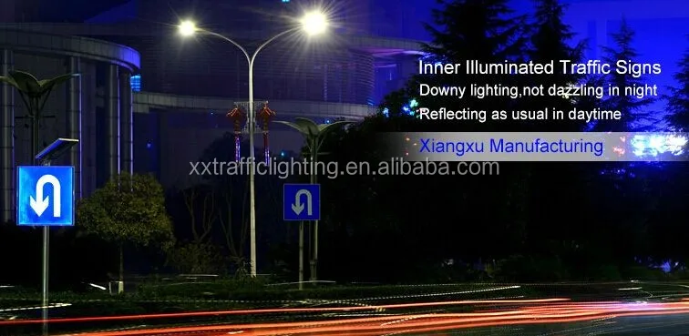 2016 high visibility sign solar powered led street lights solar indication street light