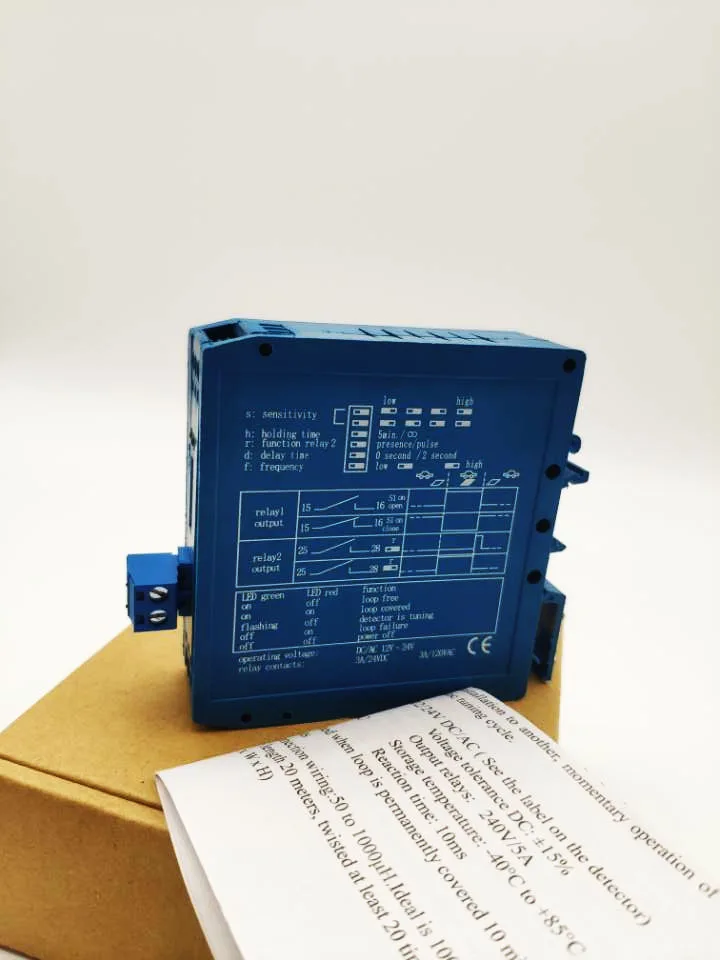 Двухканальный Индуктивный петлевой детектор для контроля парковочного барьера