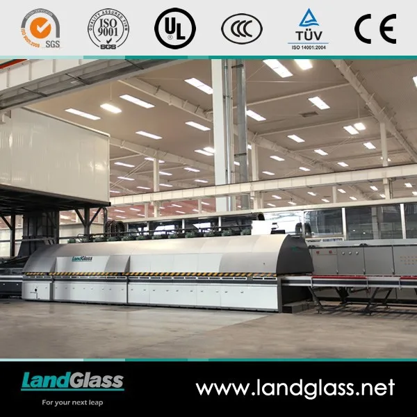 
LandGlass Forced Convection Flat Toughened Glass Furnace/ Glass Toughening Machine 