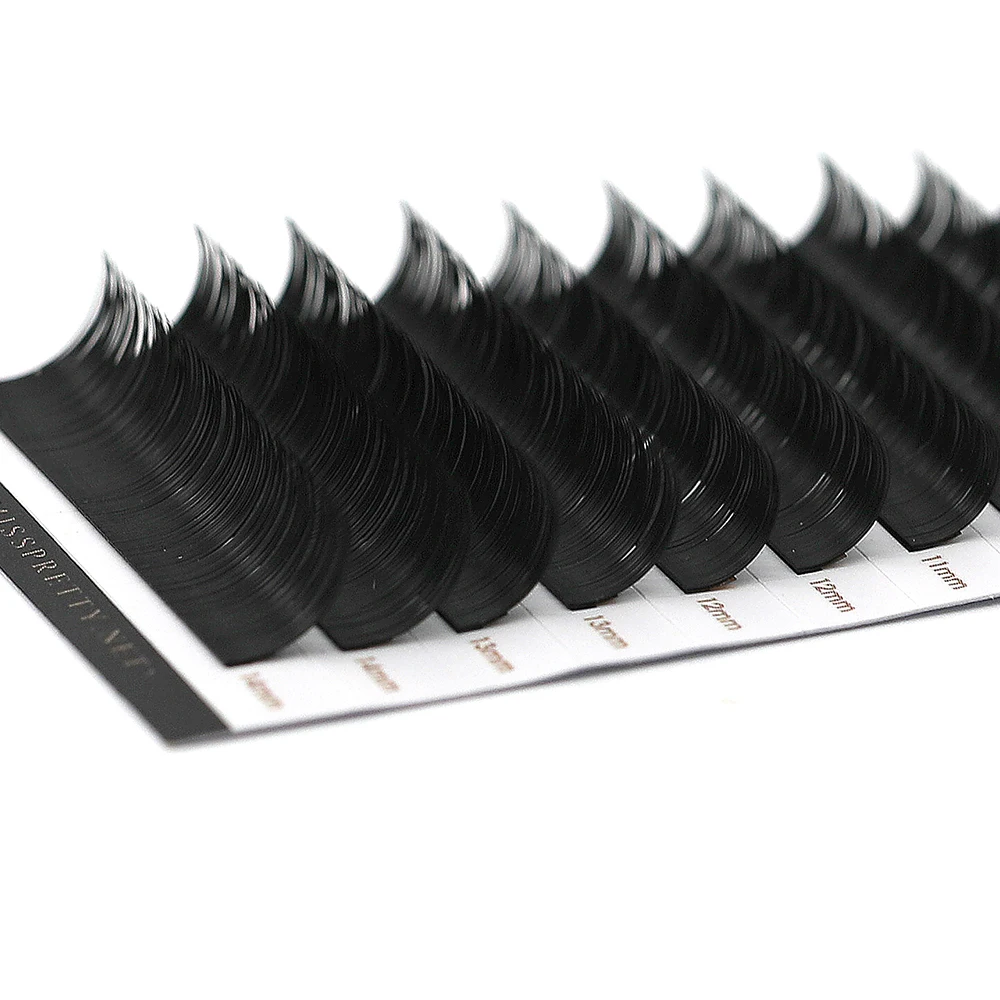 
Customized Label Package Russian Volume Lashes 2D 3D 4D 5D 6D Premade Eyelashes Extensions 