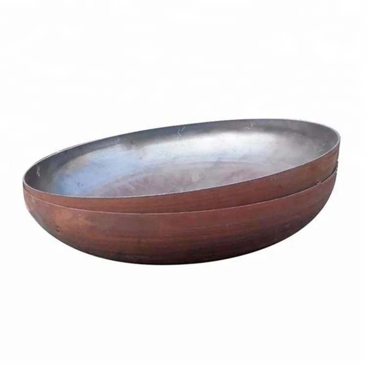 Carbon steel dished head tank end caps