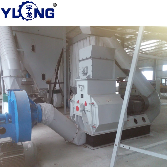 YULONG  SZF   Three shaft  hammer mill wood crusher
