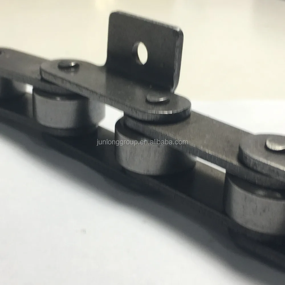 ISO C2060 double pitch roller chain conveyor with extended pins