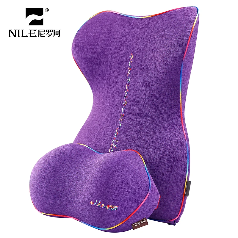 
Car Headrest Neck Support Pillow Adjustable Strap Memory Foam Car Seat Pillow 