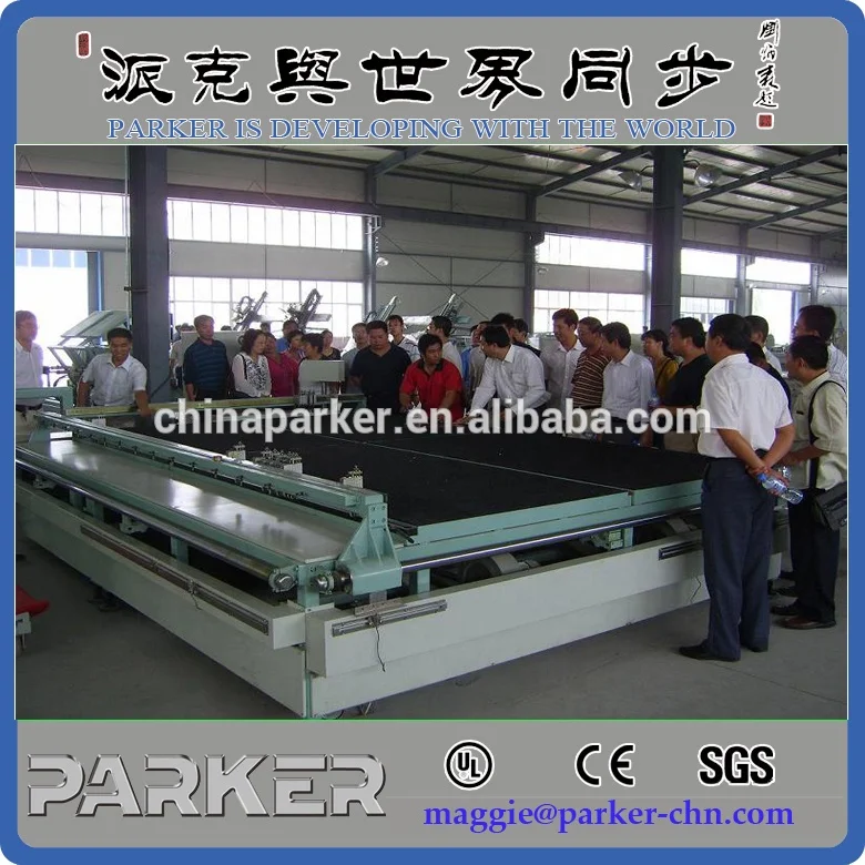 Выпрямленная машина для резки стекла