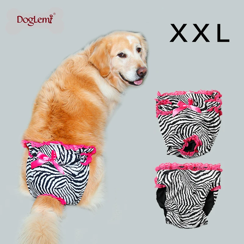 Doglemi Wholesale Large Dog Diapers Washable Dog Cloth Sexy Female Dog Pants