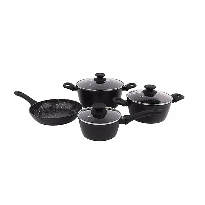 Online Shopping Nonstick forged aluminum cookware sets for Korean