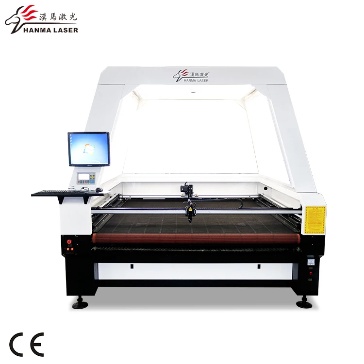 Widely Used fabric cutting laser gun+laser cutting with automatic textile cutting table