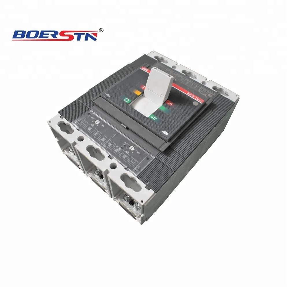 3 & 4 Pole  MCCB Electromagnetic Circuit Breaker