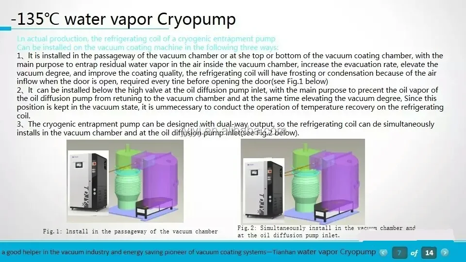 Degree Water Vapor Cryopump Cryopump/cryogenic centrifugal pump