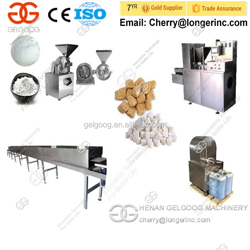 
High quality Stainless Steel Hard Sugar Cube Making Machine 
